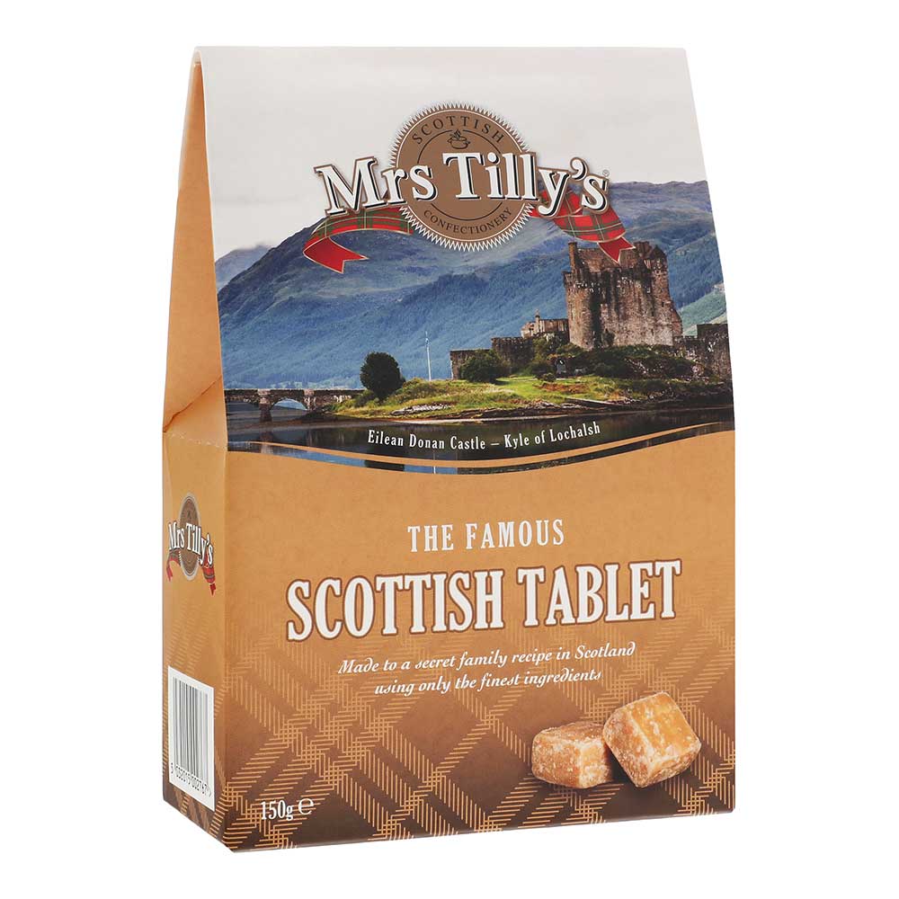 Scottish Tablet Gift Box 150g (Tourist Pack) Best Before: 11/12/24